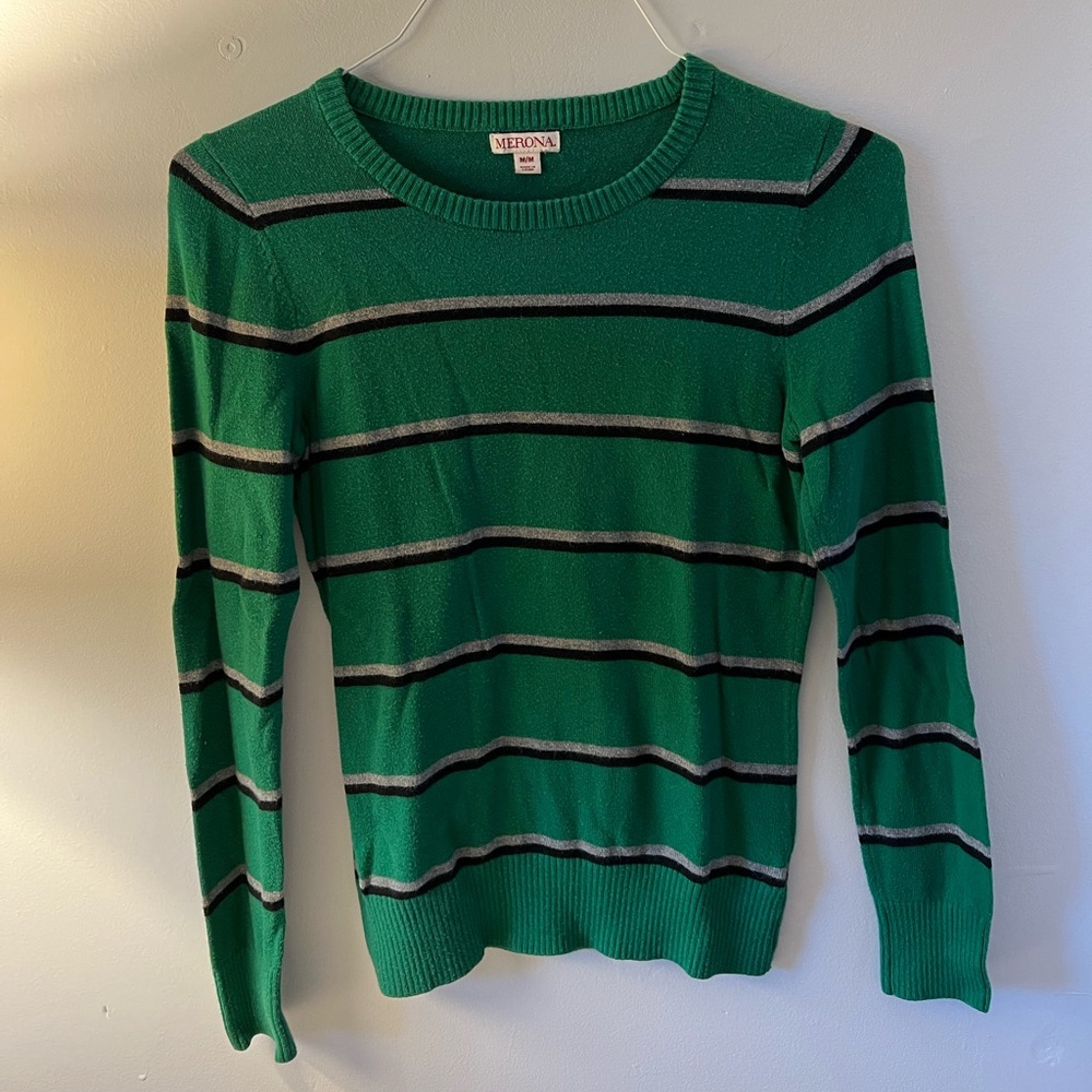 striped sweater